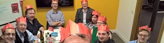 Inksters Christmas Hats 2016 - Team Inksters
